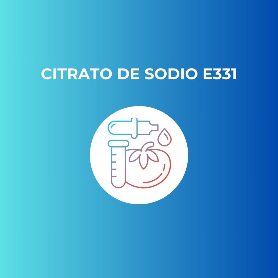Imagen representativa de logo del artículo sobre el CITRATO DE SODIO, aditivo con denominación E333