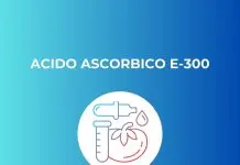 Ácido ascórbico E300: un complemento esencial para la salud Imagen representativa de logo del artículo sobre el ácido ascórbico, aditivo con denominación E300