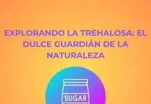 Explorando la trehalosa: el dulce guardián de la naturaleza Imagen representativa de logo del artículo sobre la Thehalosa, aditivo con denominación.